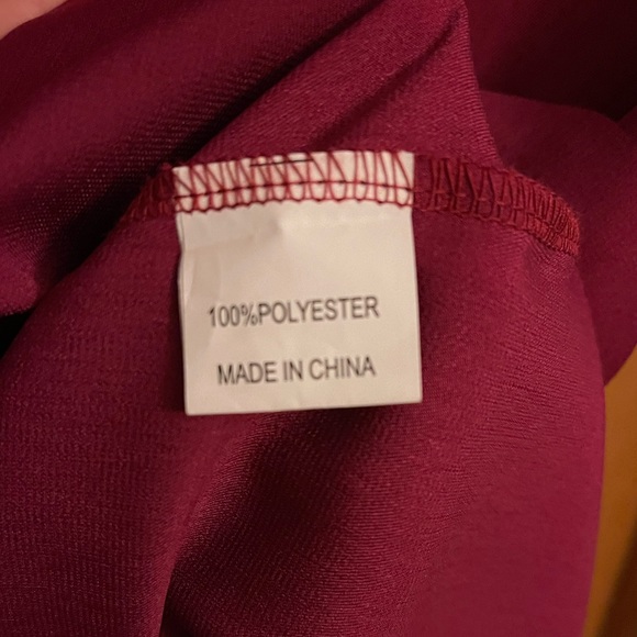 Tickled Teal Scallop Trim Dress - size XL - Picture 4 of 4